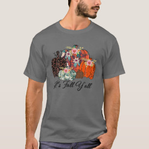Camiseta Cae calabazas leopardo es la bomba de leopardo de