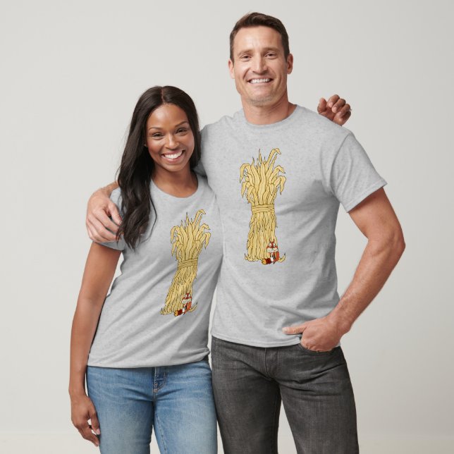 Camiseta Cae Chipmunk Y Haystack (Unisexo)