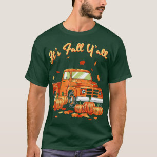 Camiseta Cae el camión de calabaza de otoño y cae por