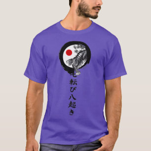 Camiseta Cae el karate de Shotokan 7 veces se levanta