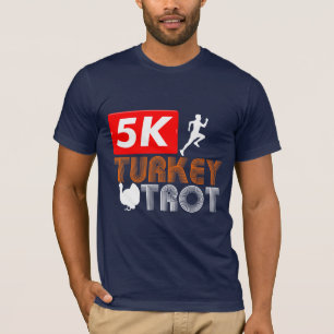 Camiseta Cae el trote turco del Día de Acción de Gracias de