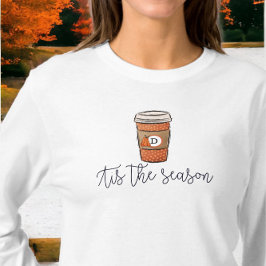 Camiseta Cae este café monograma de temporada