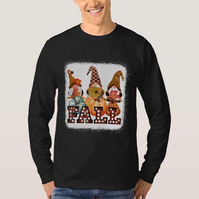 Camiseta Cae Gracioso Gnomes Otoño (Anverso)