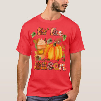 Camiseta Cae la especia de calabaza de la temporada de cala