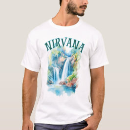 Camiseta Cae la serenidad: Encontrando a Nirvana en el embr
