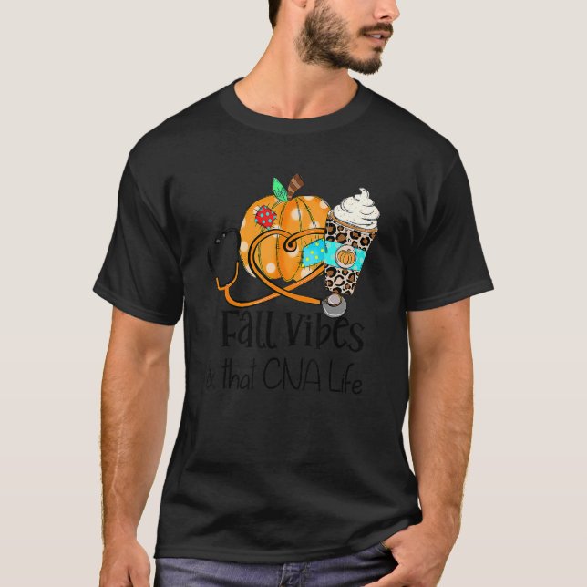 Camiseta Cae La Vibes Y La Enfermería De La Enfermería De L (Anverso)