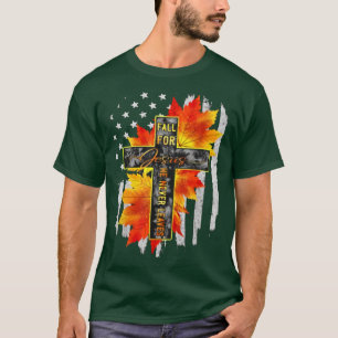 Camiseta Cae por Jesús nunca deja a Jesús en América del Ot