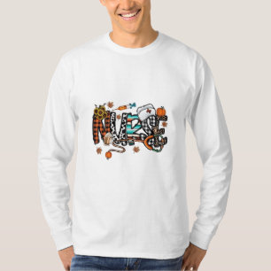 Camiseta Cae Vibes Que Enfermera Enfermera De Enfermería De
