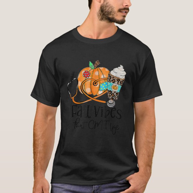 Camiseta Cae Vibes Y CMT Life Pumpkin Leopardo Thanksgivi (Anverso)
