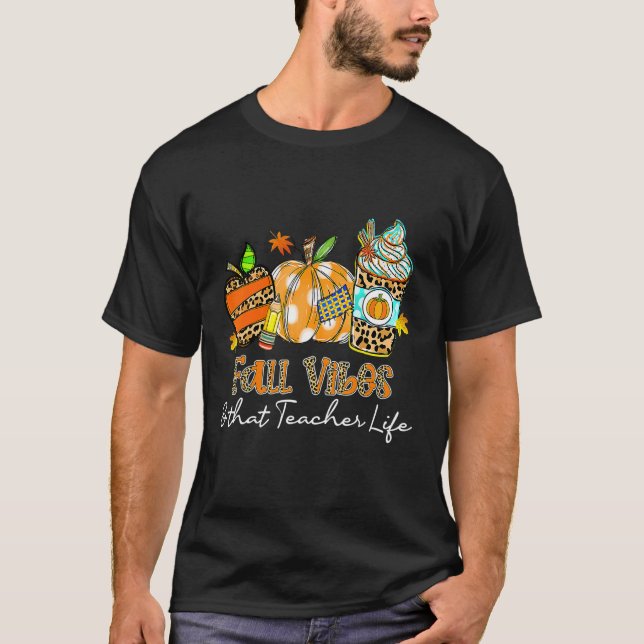 Camiseta Cae Vibes y esa vida de profesor Apple Pencil Pump (Anverso)