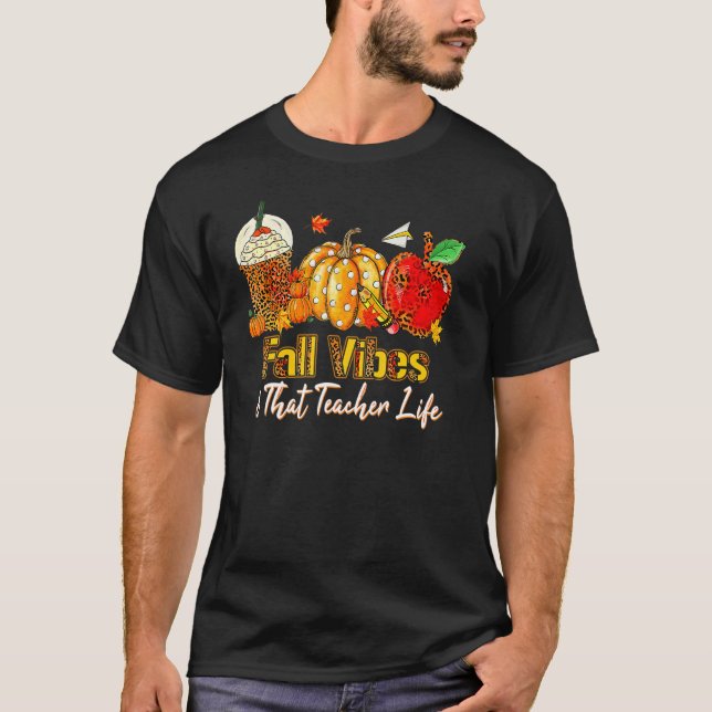 Camiseta Cae Vibes y esa vida de profesor Apple Pencil Pump (Anverso)