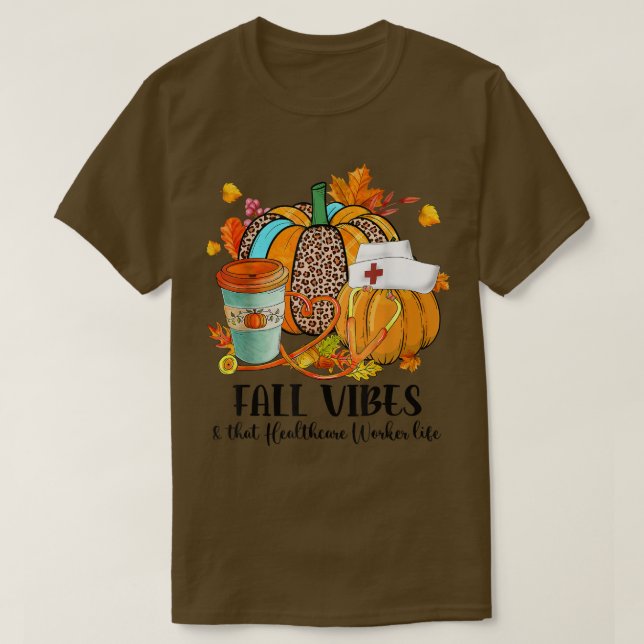 Camiseta Cae Vibes Y Que La Vida De Los Trabajadores De La  (Diseño del anverso)