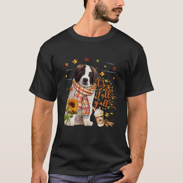 Camiseta Cae y el día de gracias de San Bernardo (Anverso)