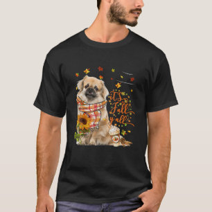 Camiseta Cae y todo el Día de Acción de Gracias de Perro Ti