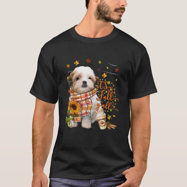 Camiseta Cae Y todo el oso de peluche Perro de peluche Acci (Anverso)