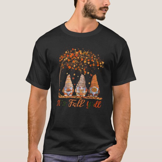 Camiseta Cae y todos los gunomes de calabaza del árbol de o (Anverso)