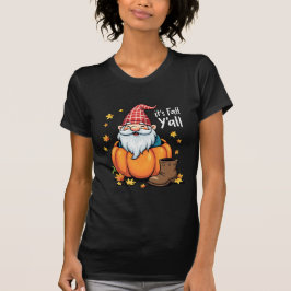 Camiseta Cae y todos ustedes adorables calabazas en otoño