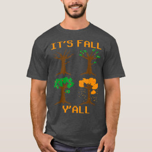 Camiseta Cae YA 8 bits Cae Otoño Juego Retro Piela