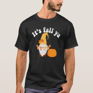 Camiseta Cae Ya Thanksending Gnomes Autumn Holi