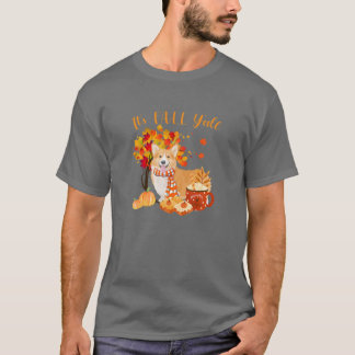 Camiseta Cae Yall Corgi Perro Halloween Otoño