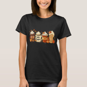 Camiseta Caer Café Calabaza Spice Latte Bebidas De Otoño Qu