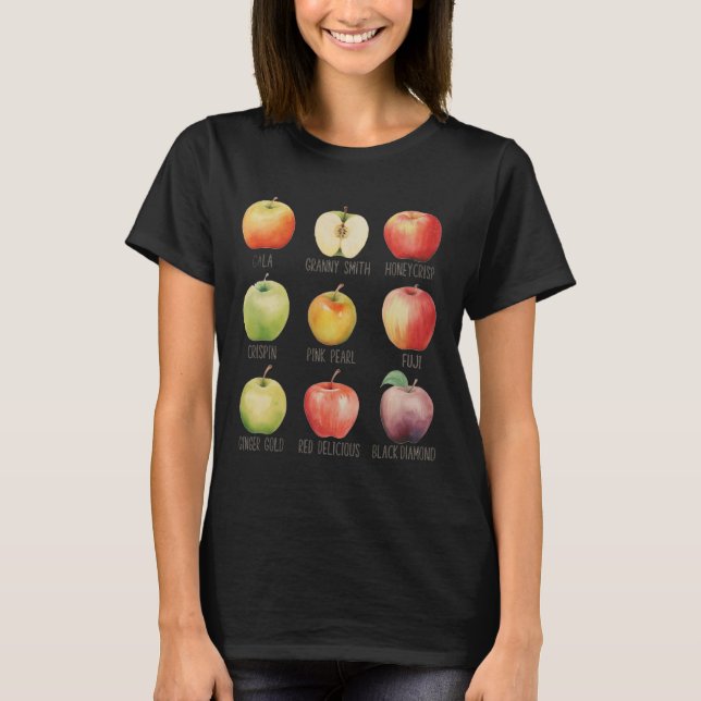 Camiseta Caer de Apple Picando la carne de la granja de la  (Anverso)