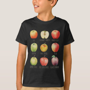 Camiseta Caer de Apple Picando la carne de la granja de la 