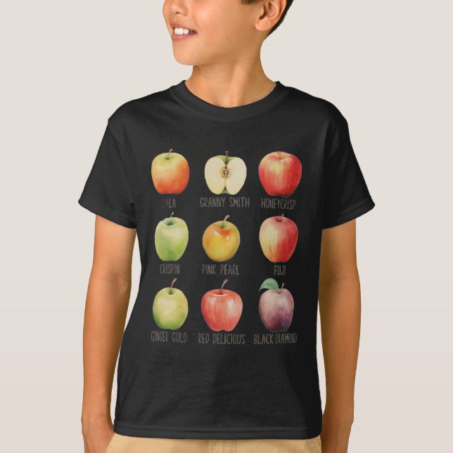 Camiseta Caer de Apple Picando la carne de la granja de la  (Anverso)