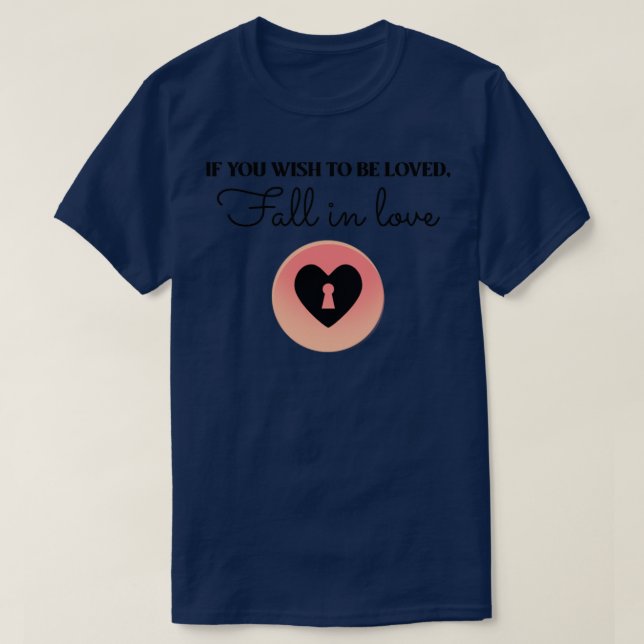 Camiseta Caer en amor4 (Diseño del anverso)