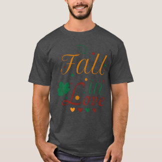 Camiseta Caer en amor divertido