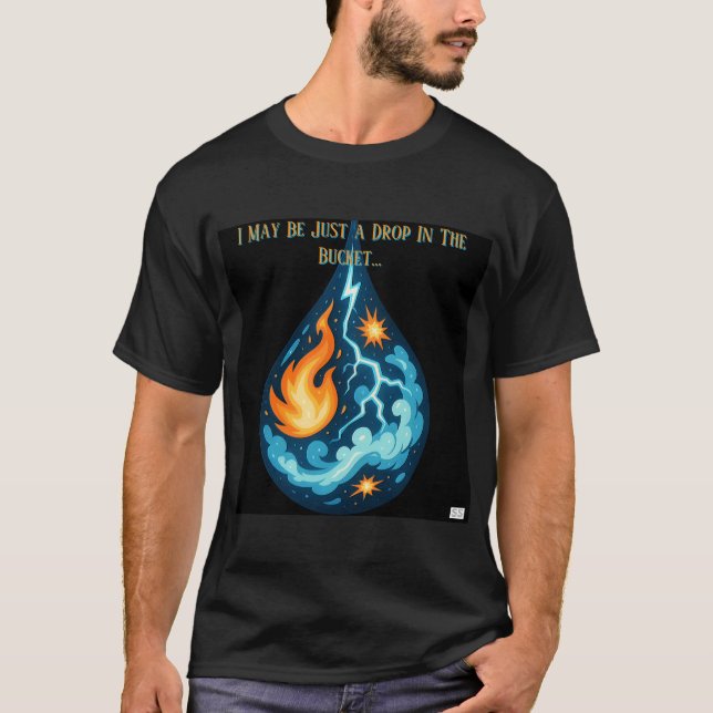 Camiseta Caer en el balde (Anverso)