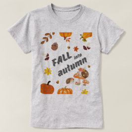 CAMISETA CAER EN OTOÑO, HOLO AUTUMN TSHIRT
