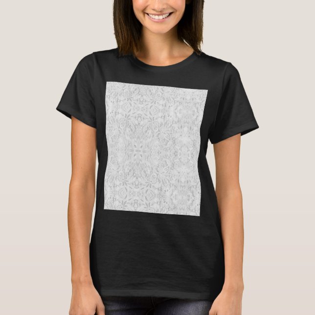 Camiseta Caer en un encaje blanco (Anverso)
