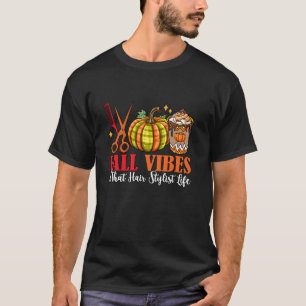 Camiseta Caer En Vibes Graciosas Y Ese Estilo De Cabello Gr