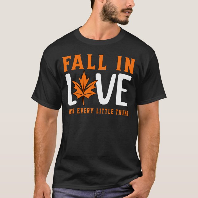 Camiseta Caer Enamorada De Cada Pequeña Cosa (Anverso)