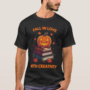 Camiseta Caer enamorada de la creatividad - Resplandor de o
