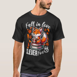 Camiseta Caer enamorada de la zorra inteligente