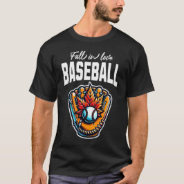 Camiseta Caer Enamorada Del Béisbol