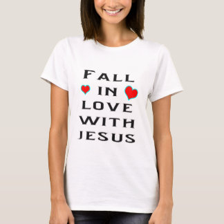 Camiseta Caer enamorado de Jesús