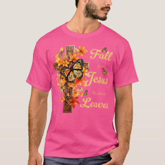 Camiseta Caer Por Jesús Nunca Deja Hermosos Cros Caídos