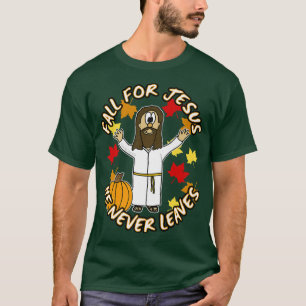 Camiseta Caer Por Jesús Nunca Deja Una Graciosa Auta Cristi
