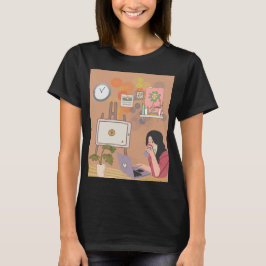 CAMISETA CAFÉ