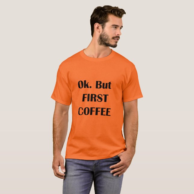 Camiseta Café (Anverso completo)