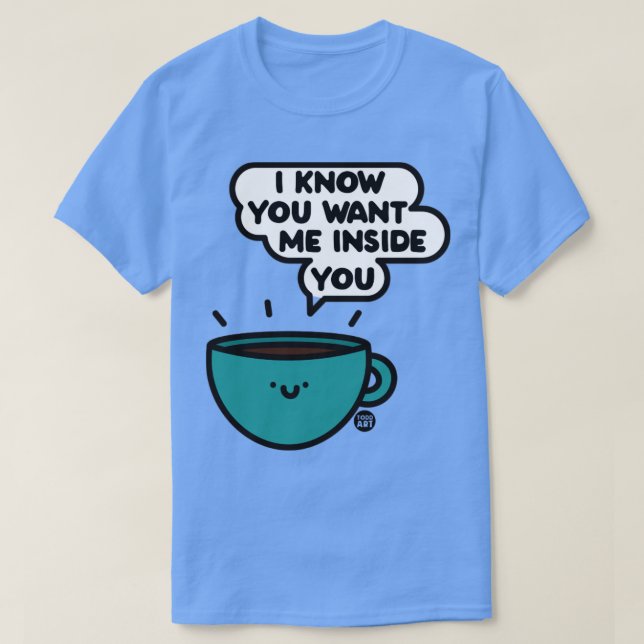 CAMISETA CAFÉ2 (Diseño del anverso)