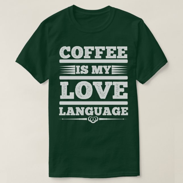 Camiseta Café 1 (Diseño del anverso)