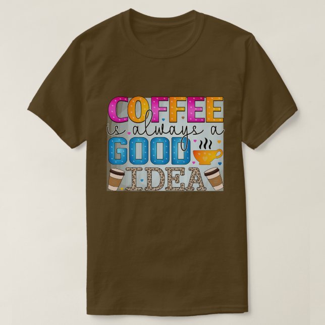 Camiseta Café 1 (Diseño del anverso)