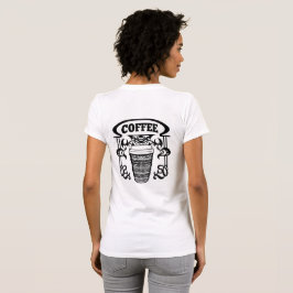 Camiseta Café. A todos nos encanta el café.
