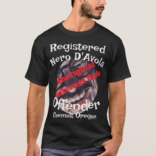 Camiseta Cafe Aborigen registrado Nero D'Avola Offender (Anverso)