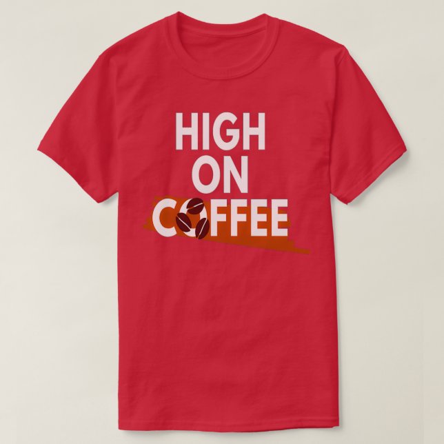 Camiseta Café abundante en café 4 (Diseño del anverso)