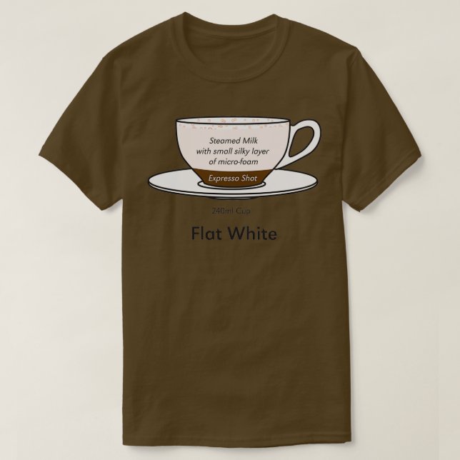 Camiseta Café Adicto blanco sin fondo (Diseño del anverso)